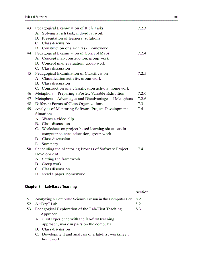 image for page Guide to Teaching Computer Science An Activity Based Approach