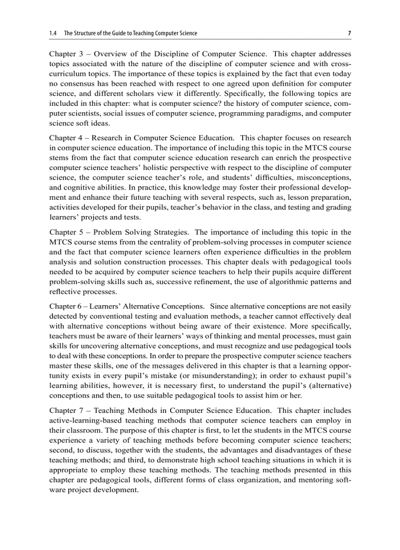 image for page Guide to Teaching Computer Science An Activity Based Approach