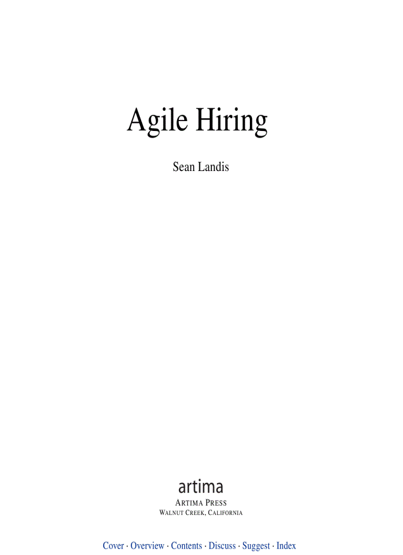 image for page Agile Hiring