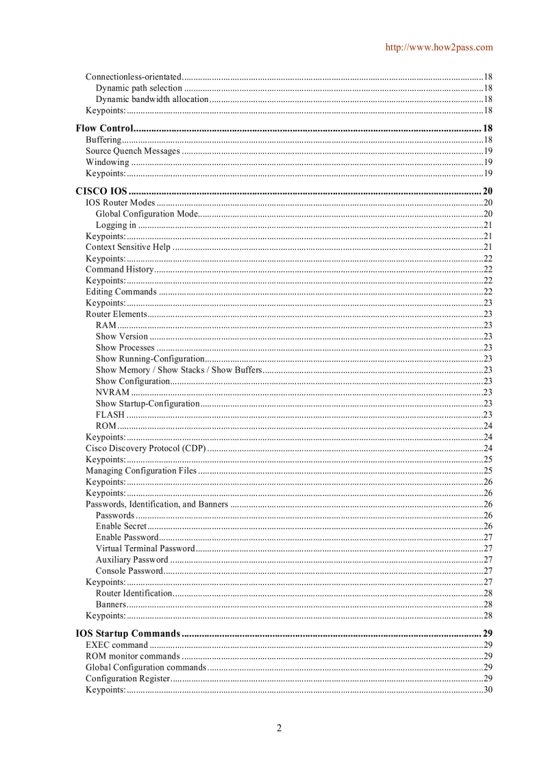 image for page CCNA Study Guide How 2 pass 22266