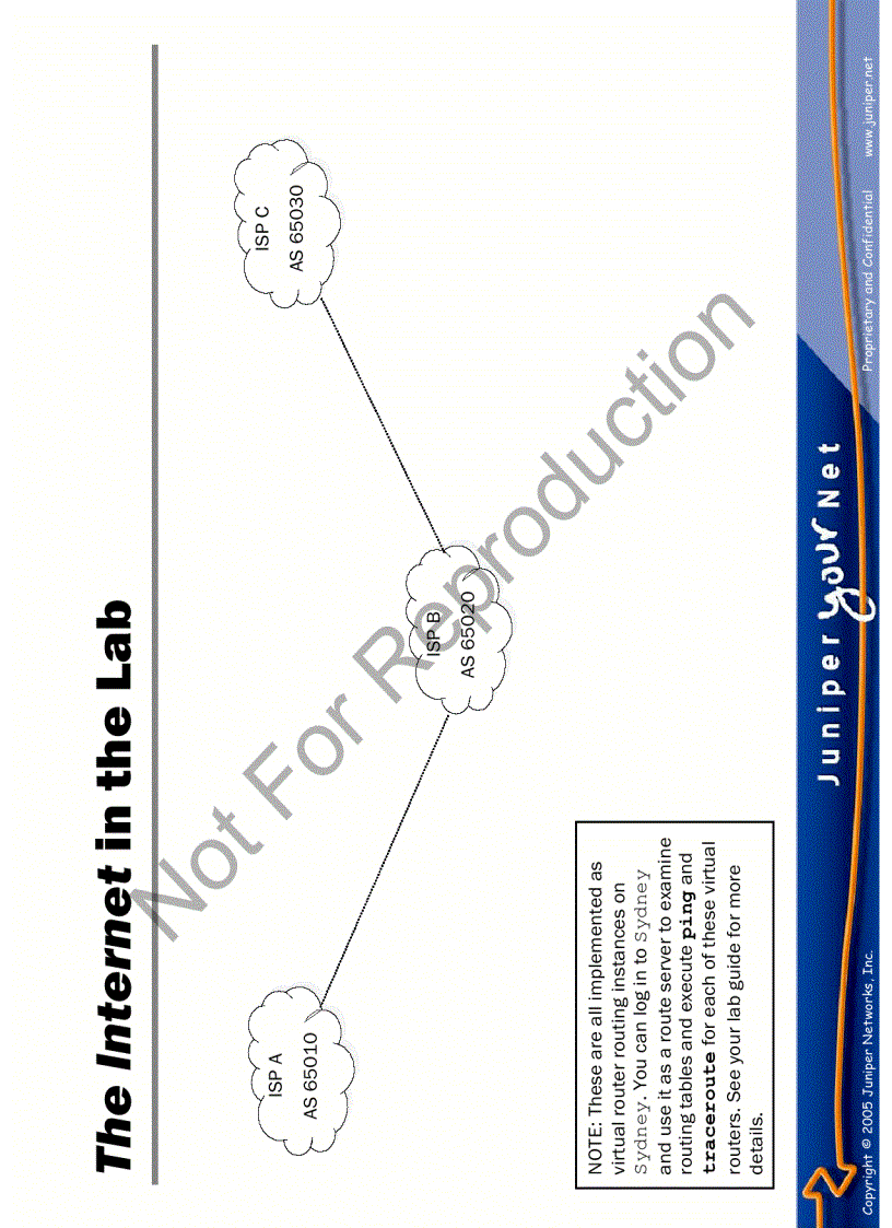 image for page Advanced Juniper Networks Routing in the Enterprise Lab Diagrams 8 a