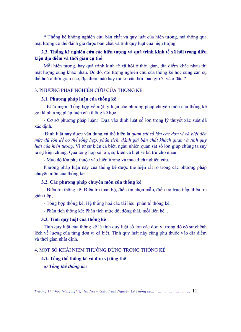 image for page Giáo trình nguyên lí thống kê I