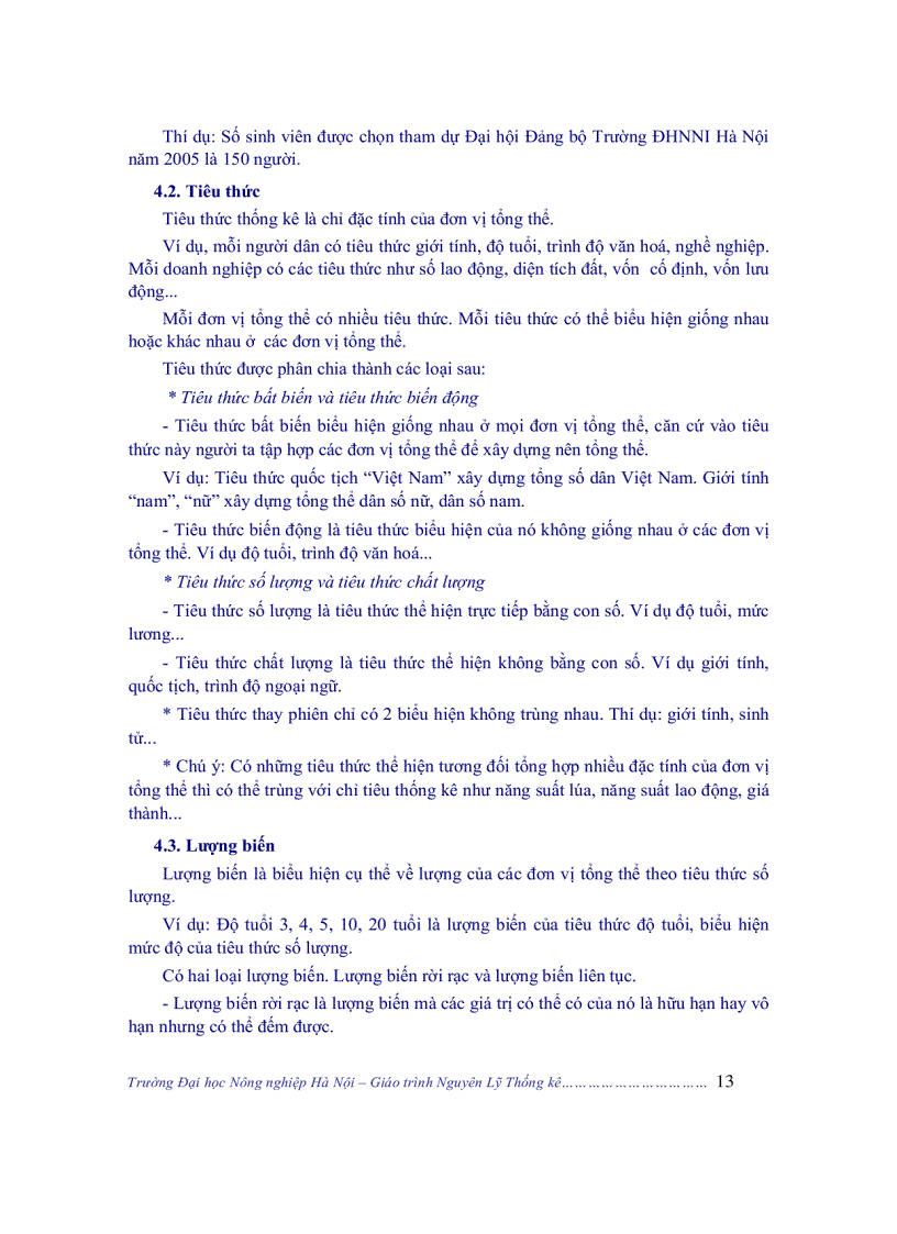 image for page Giáo trình nguyên lí thống kê I