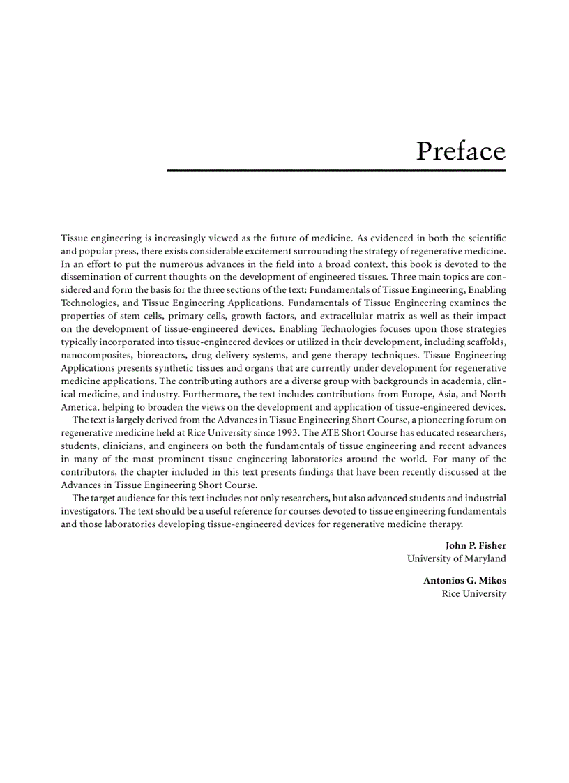 image for page Tissue Engineering