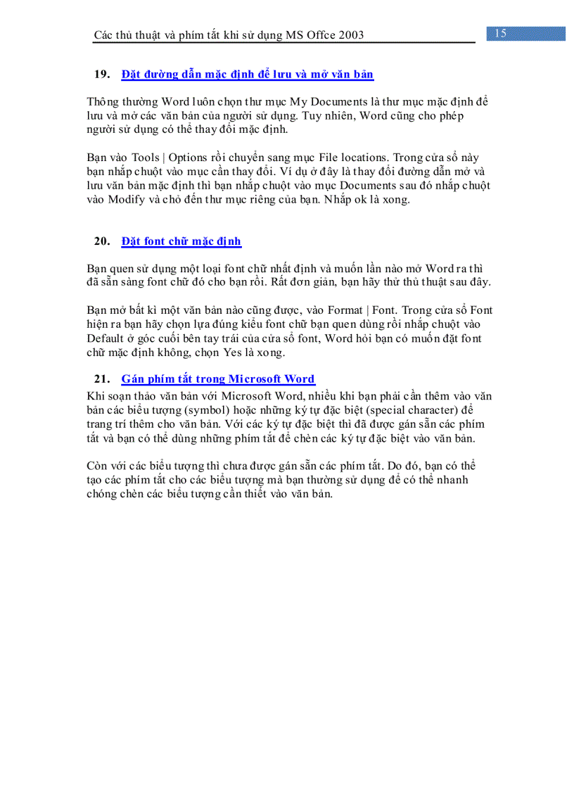 image for page Các thủ thuật khi sử dụng Microsoft Office