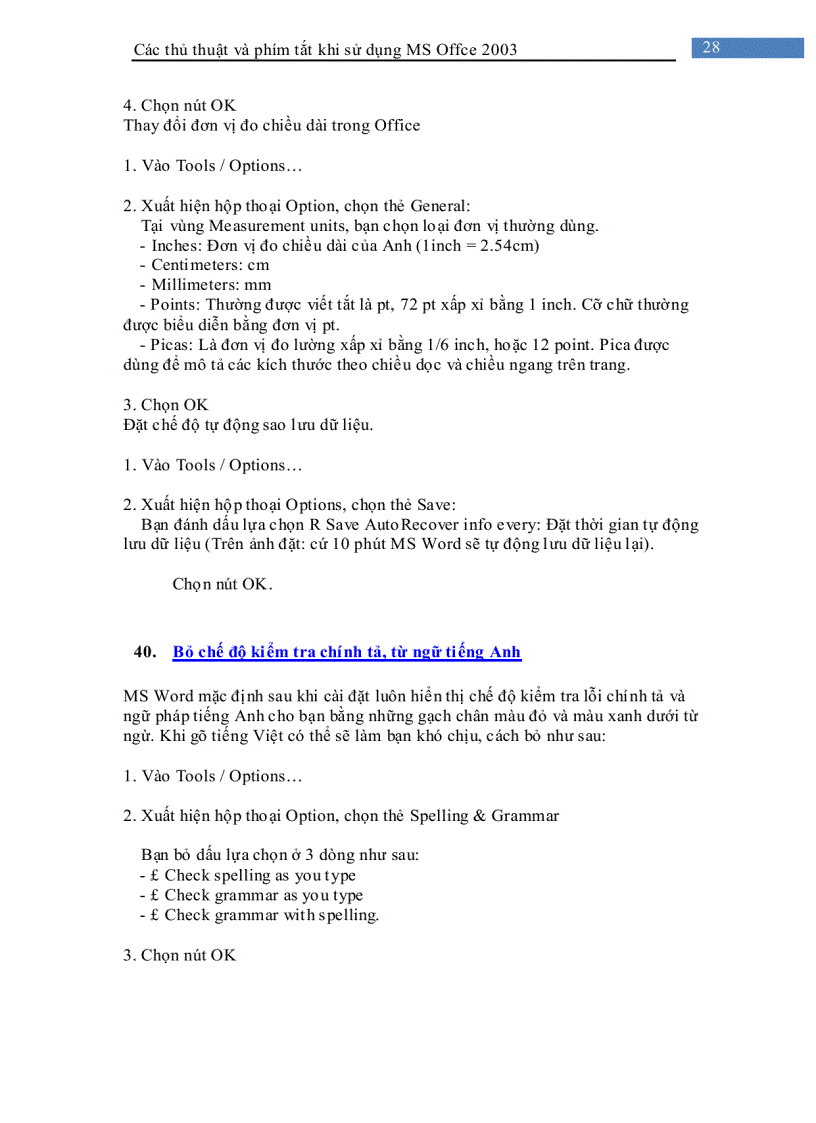 image for page Các thủ thuật khi sử dụng Microsoft Office