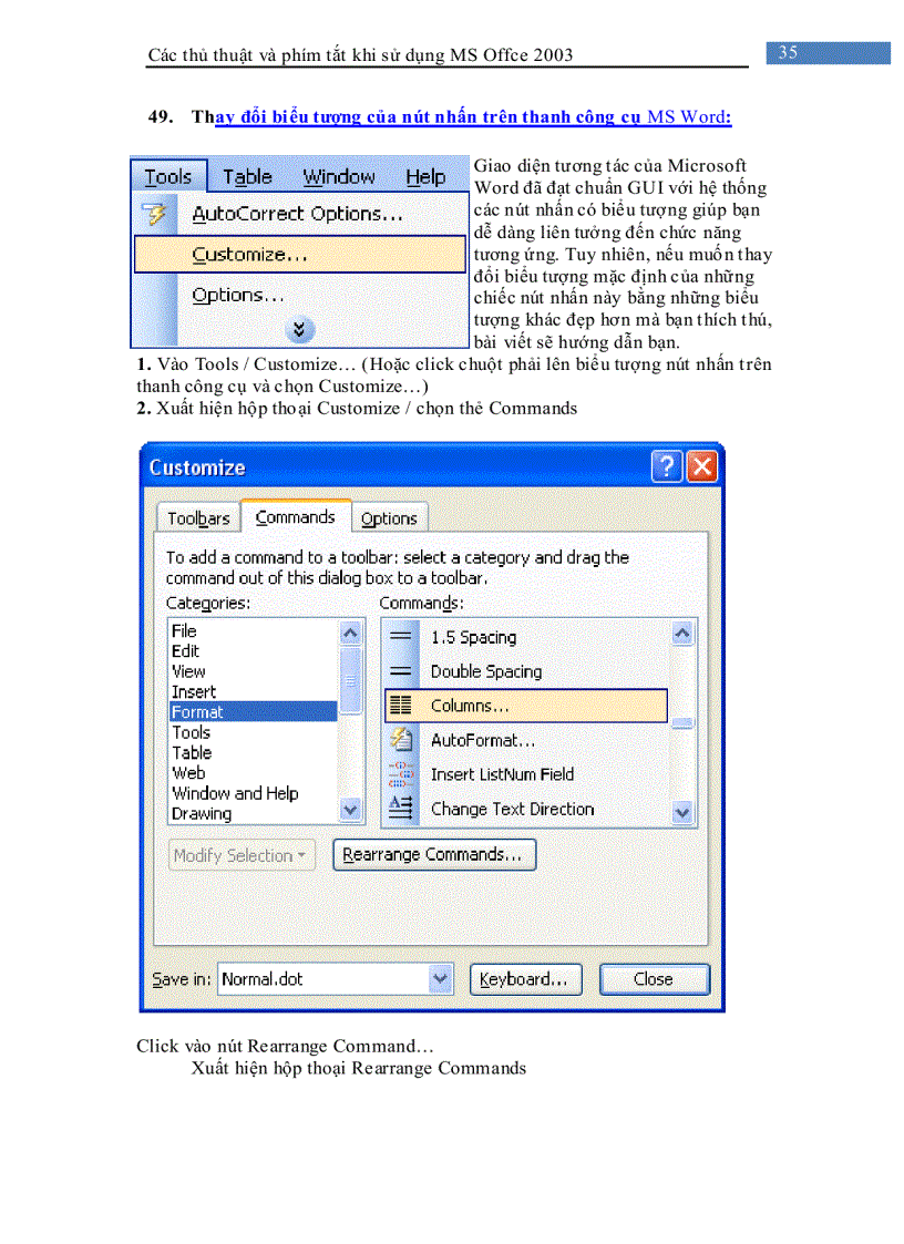 image for page Các thủ thuật khi sử dụng Microsoft Office