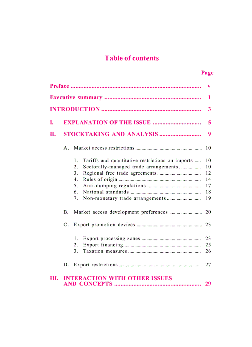 image for page Investment related Trade measures