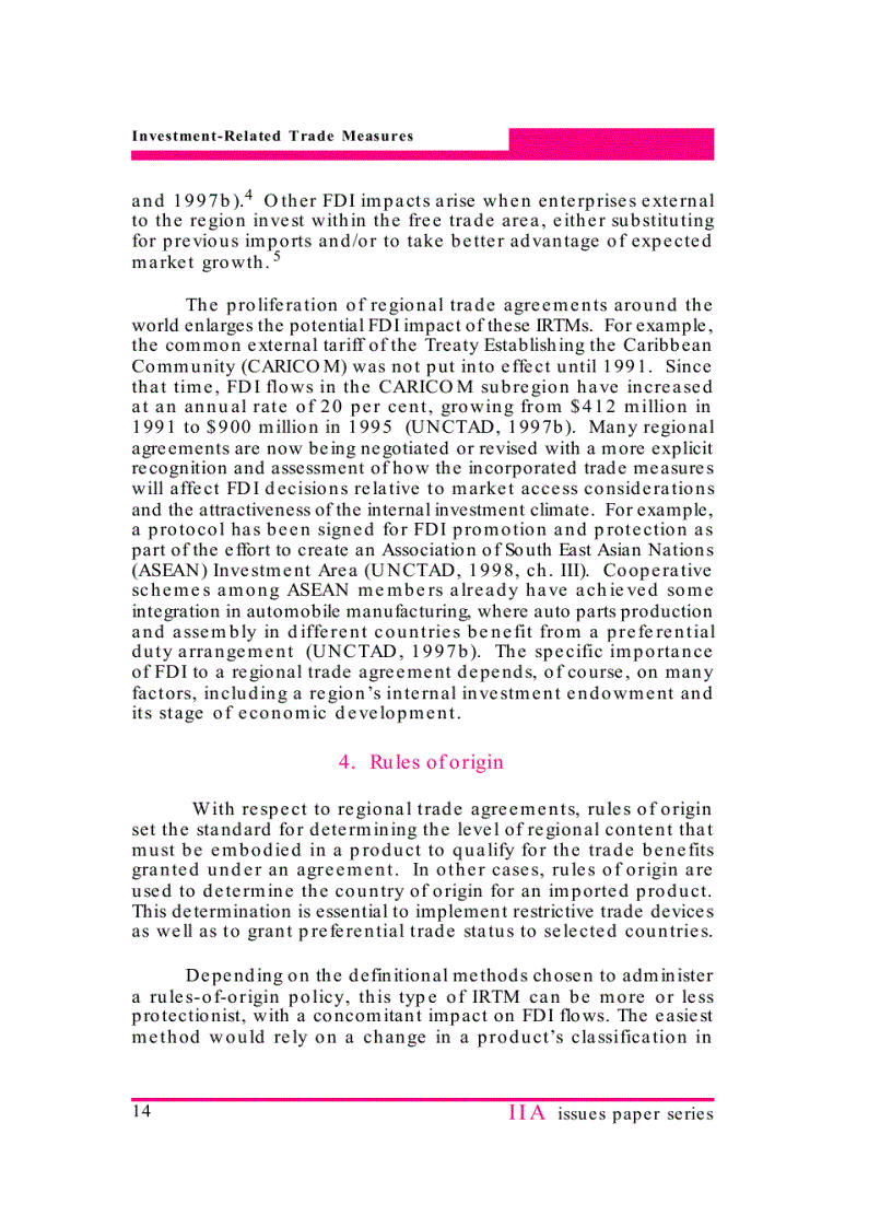 image for page Investment related Trade measures