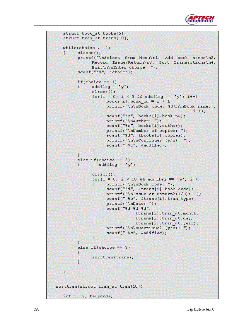 image for page Lập Trìnhh C Session 20 Lab