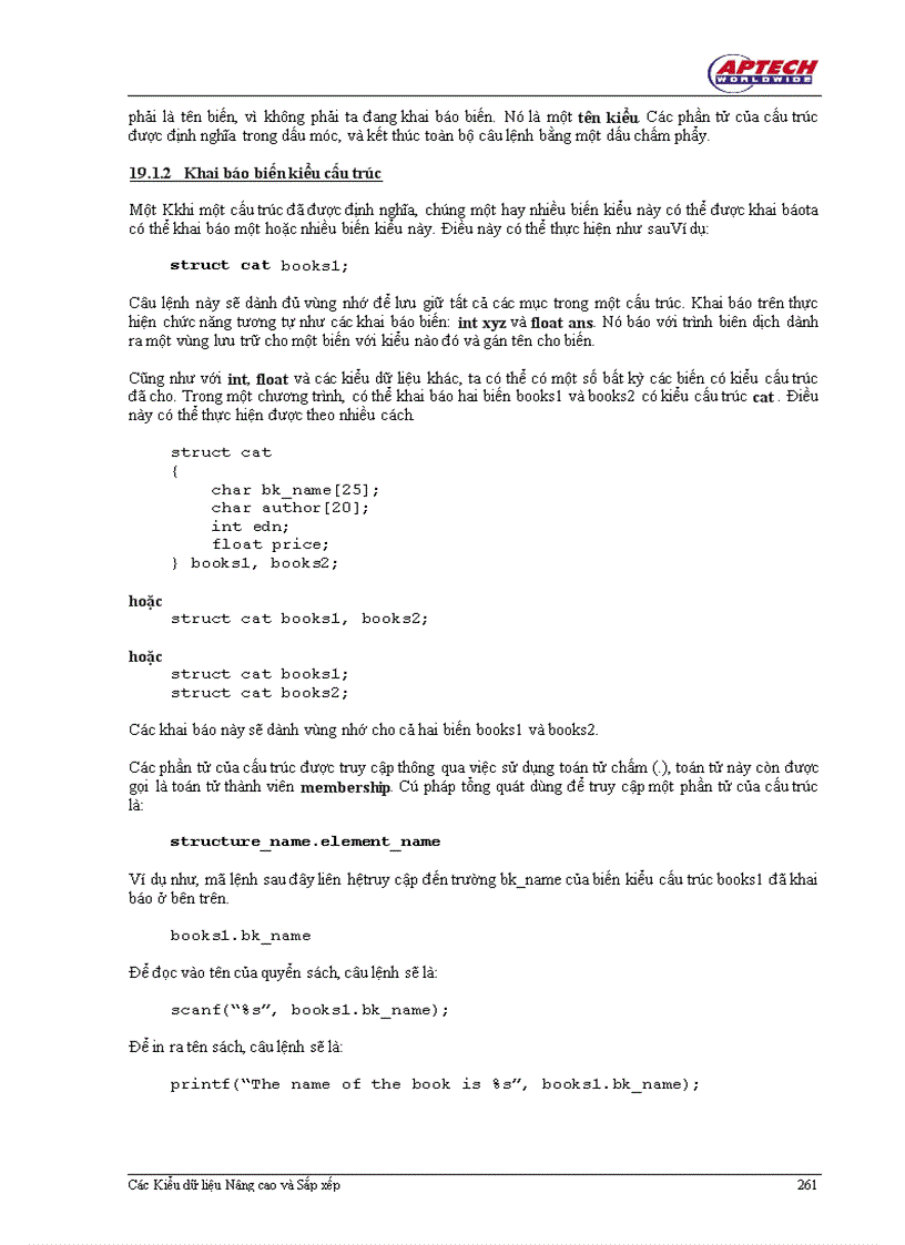 image for page Lập Trìnhh C Session 19 Concept