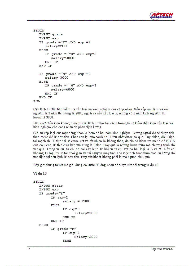 image for page Lập Trình C Session 01 khái niệm cơ bản