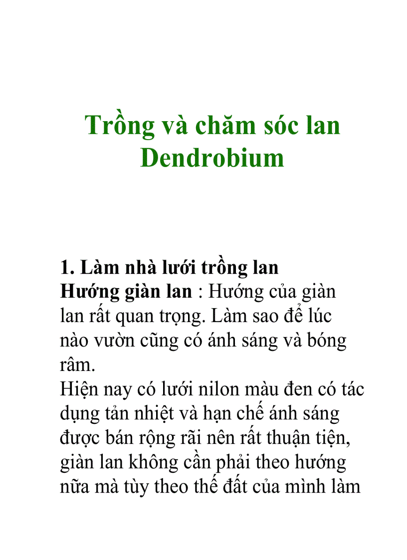 image for page Trồng và chăm sóc lan Dendrobium
