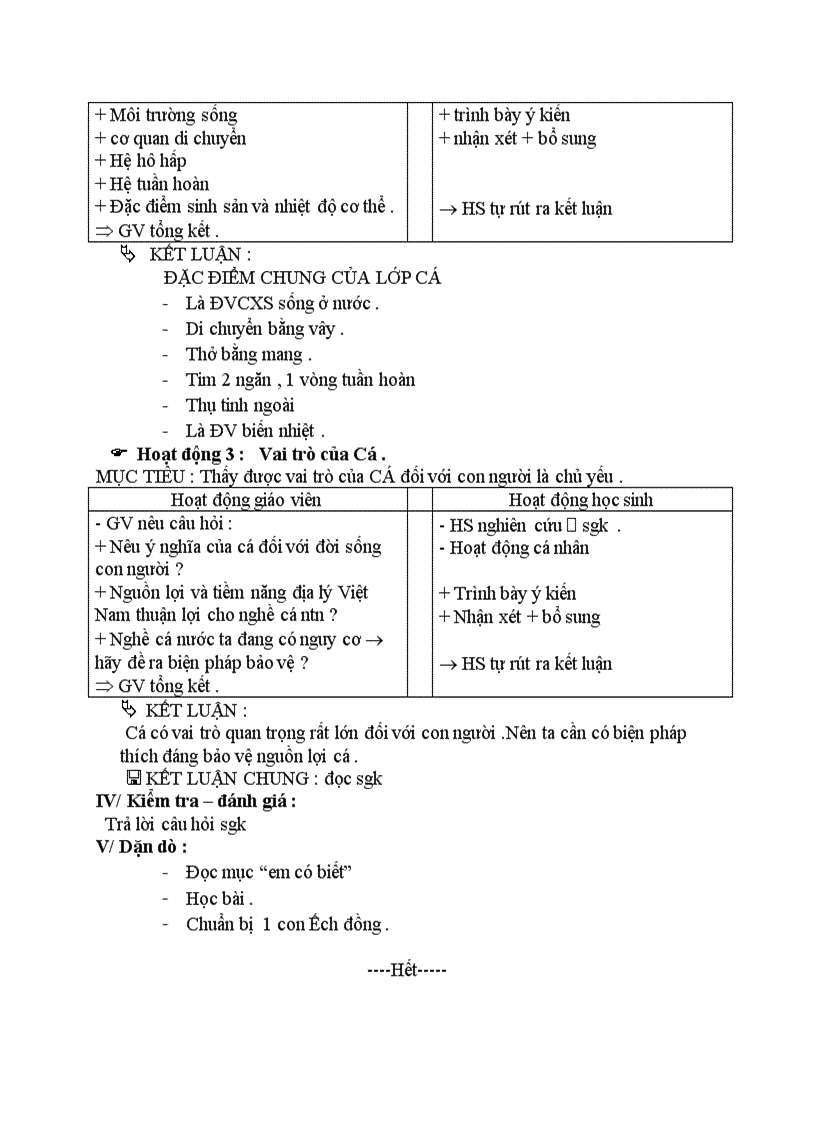 image for page Sinh học ĐA DẠNG VÀ ĐẶC ĐIỂM CHUNG CỦA CÁC LỚP CÁ