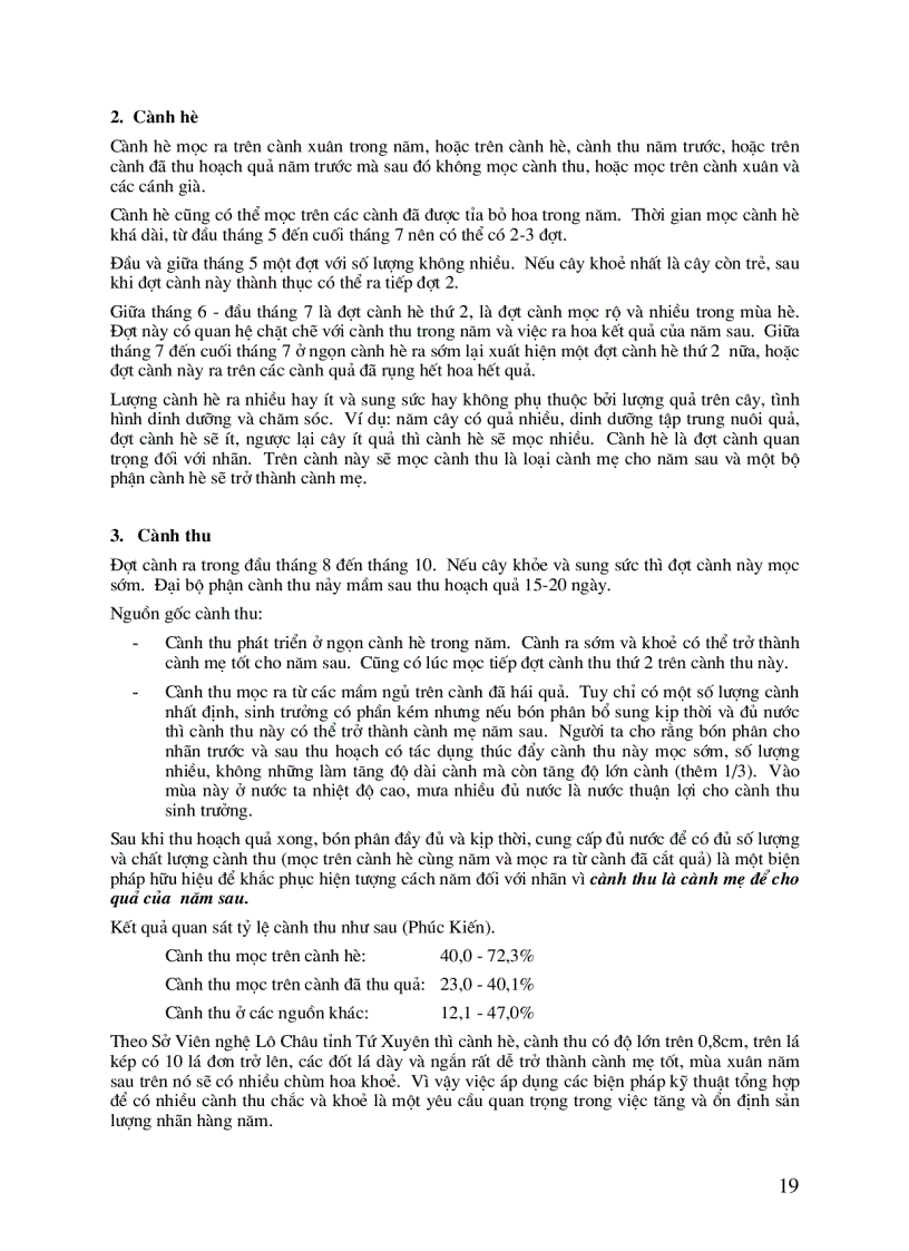 image for page Kỹ thuật trồng và chăm sóc cây nhãn