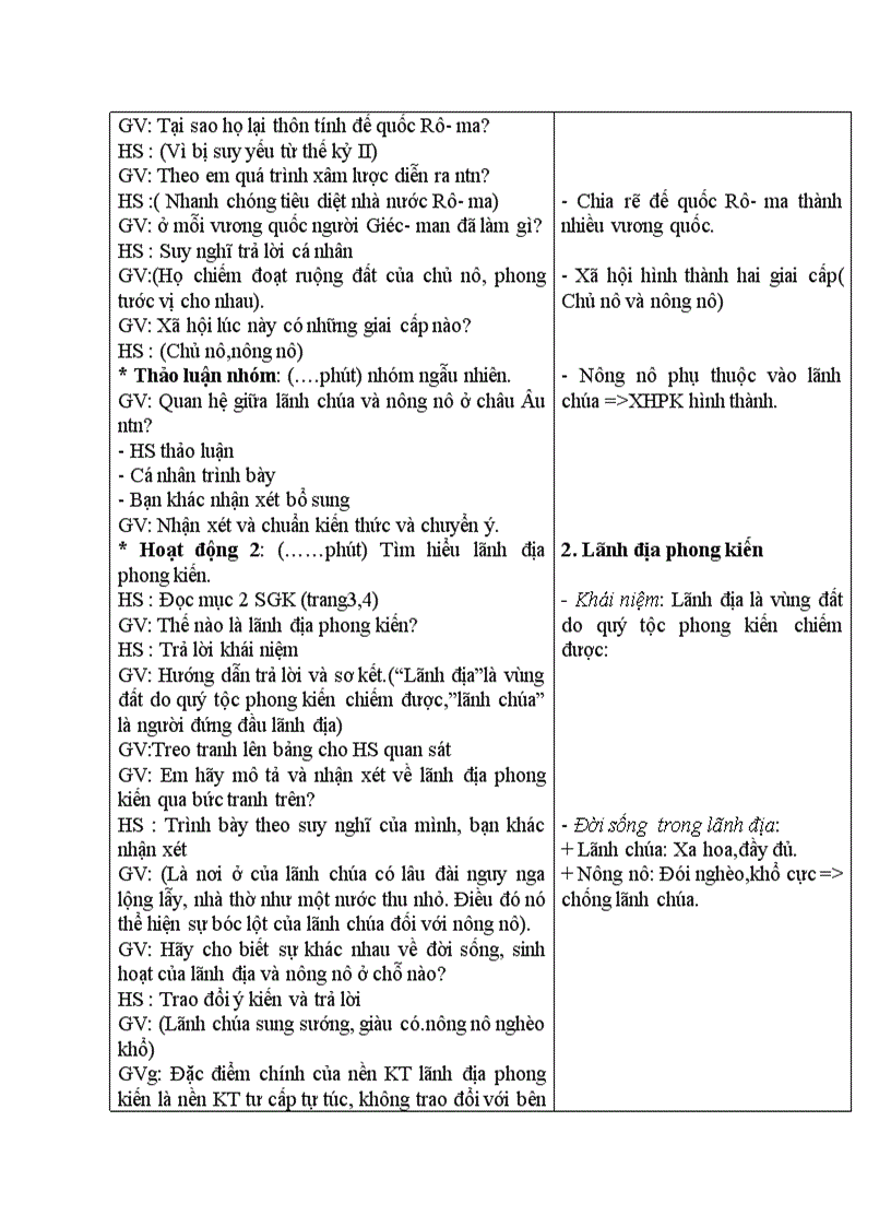 image for page Lịch sử Sự hình thành và phát triển của xã hội phong kiến ở châu âu Thời sơ trung kì trung đại