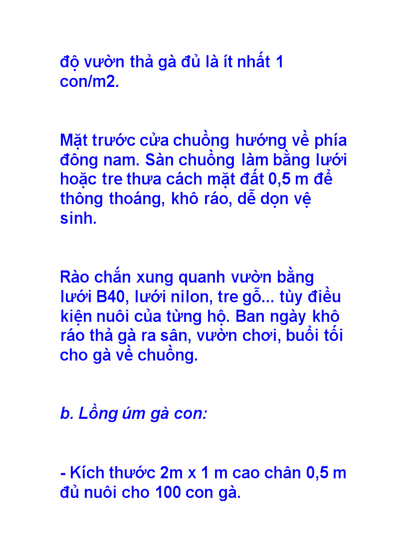 image for page Kỹ thuật nuôi gà
