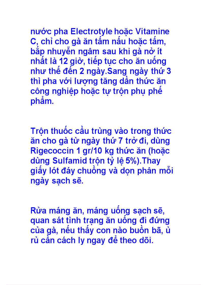 image for page Kỹ thuật nuôi gà