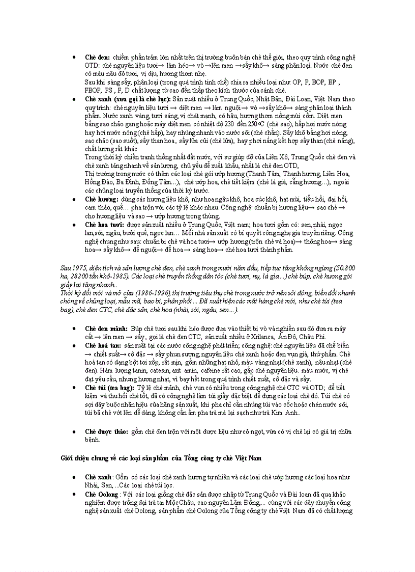 image for page Phân biệt một số loại chè