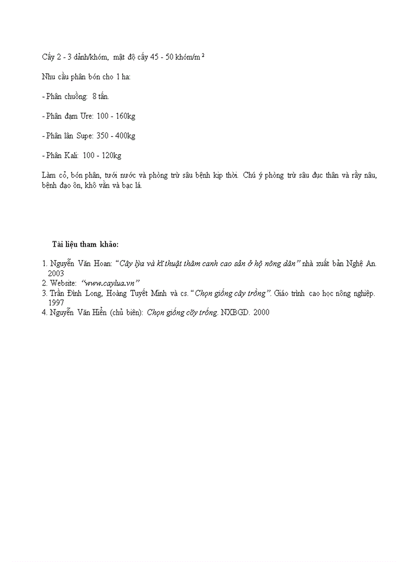 image for page Chọn giống lúa thuần