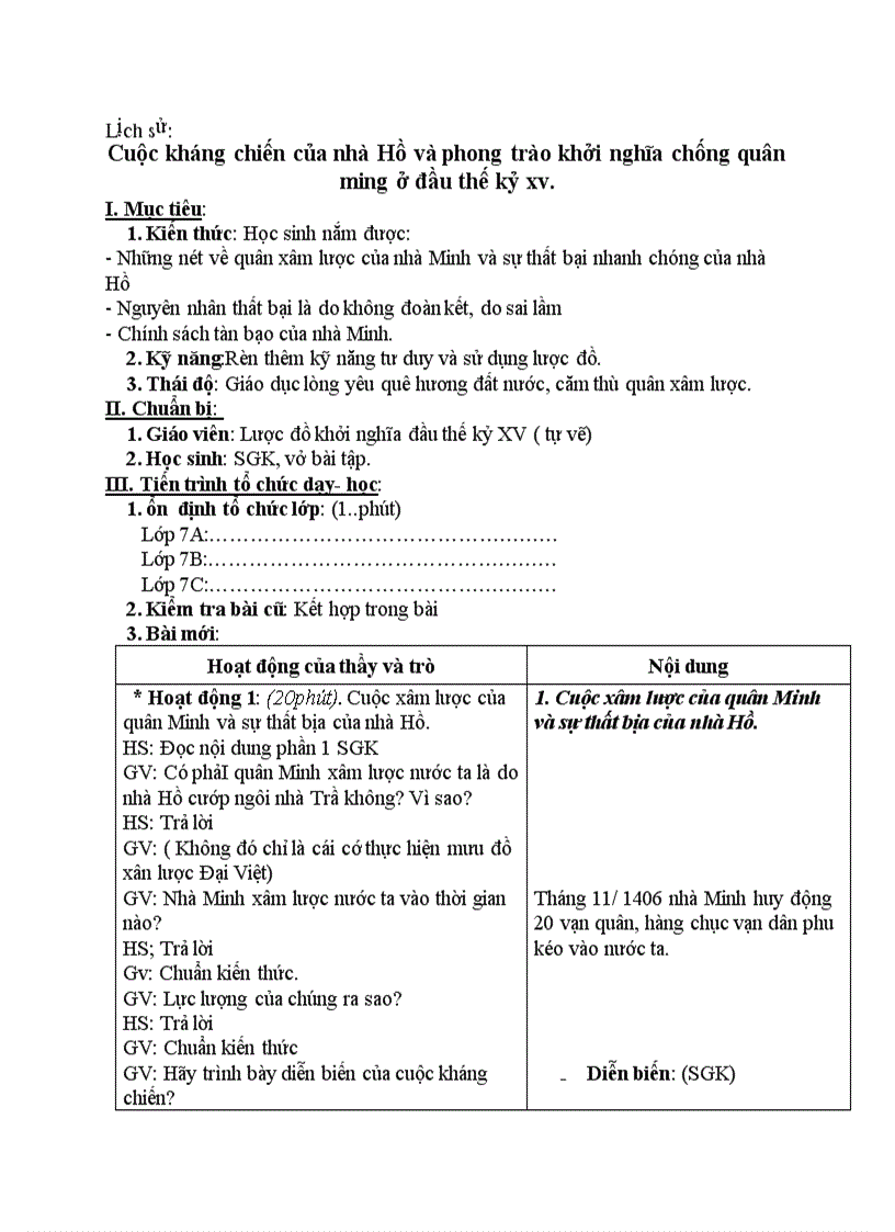 image for page Lịch sử Cuộc kháng chiến của nhà Hồ và phong trào khởi nghĩa chống quân ming ở đầu thế kỷ xv