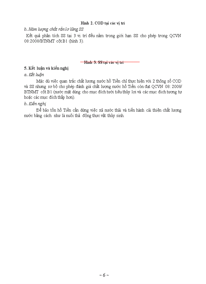 image for page Quan trắc chất lượng nước hồ Tiền