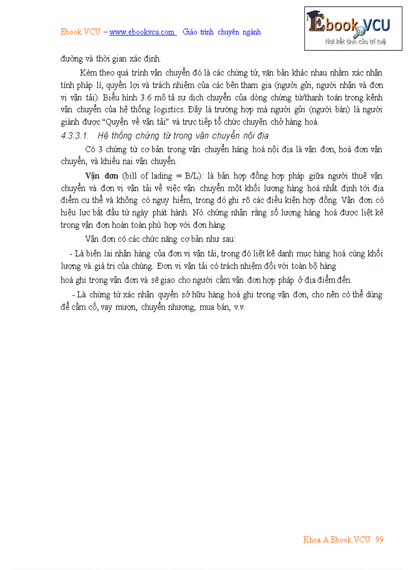 image for page Tài liệu môn học Quản trị Logistics