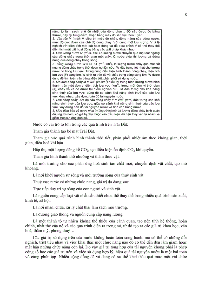 image for page Giáo trình tài nguyên nước