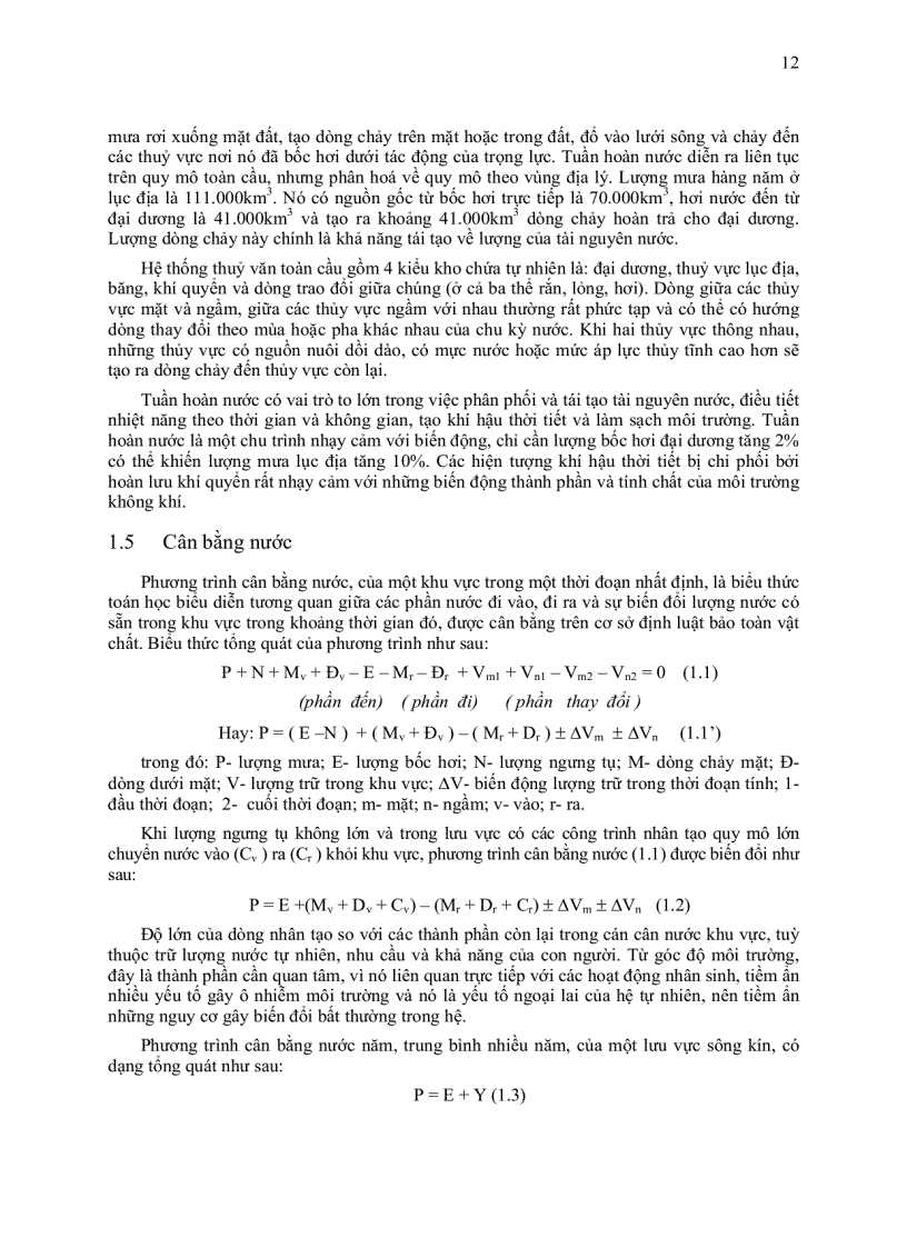 image for page Giáo trình tài nguyên nước