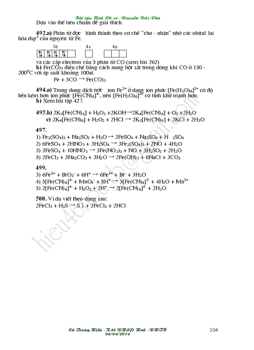 image for page Bài tập hóa học vô cơ