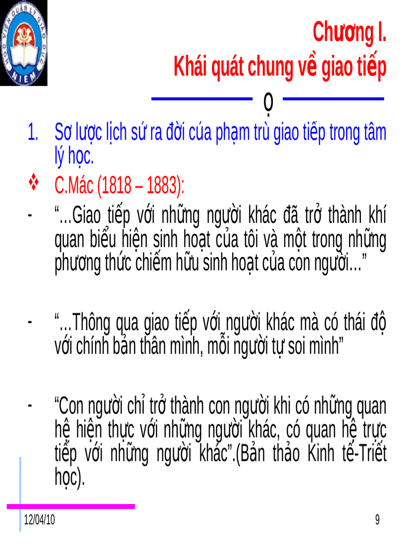 image for page Tâm lý học giao tiếp
