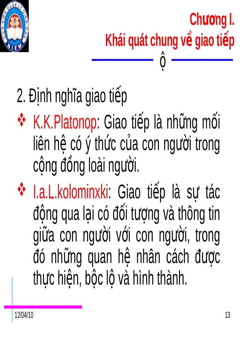 image for page Tâm lý học giao tiếp