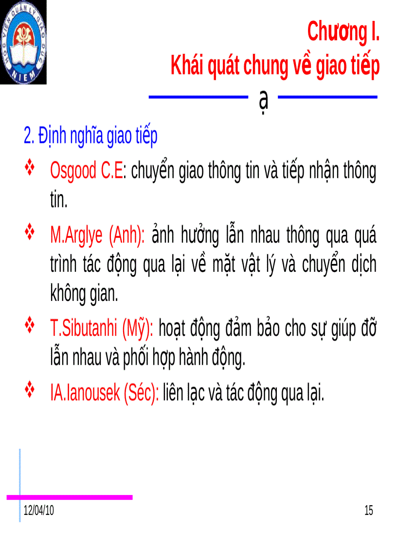 image for page Tâm lý học giao tiếp
