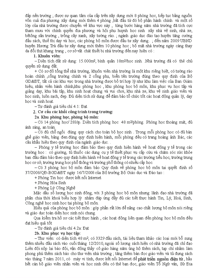 image for page Báo cáo quá trình thực hiện các tiêu chuẩn quy định trường thcs đạt chuẩn quốcgia