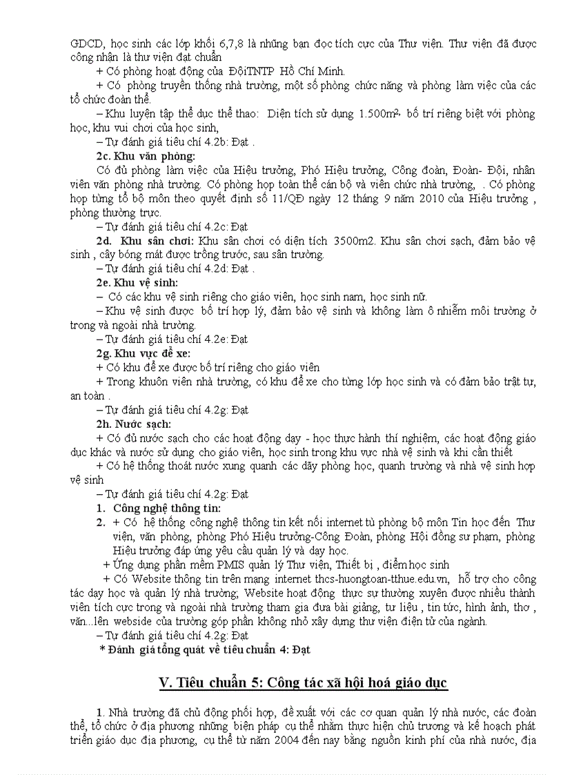 image for page Báo cáo quá trình thực hiện các tiêu chuẩn quy định trường thcs đạt chuẩn quốcgia