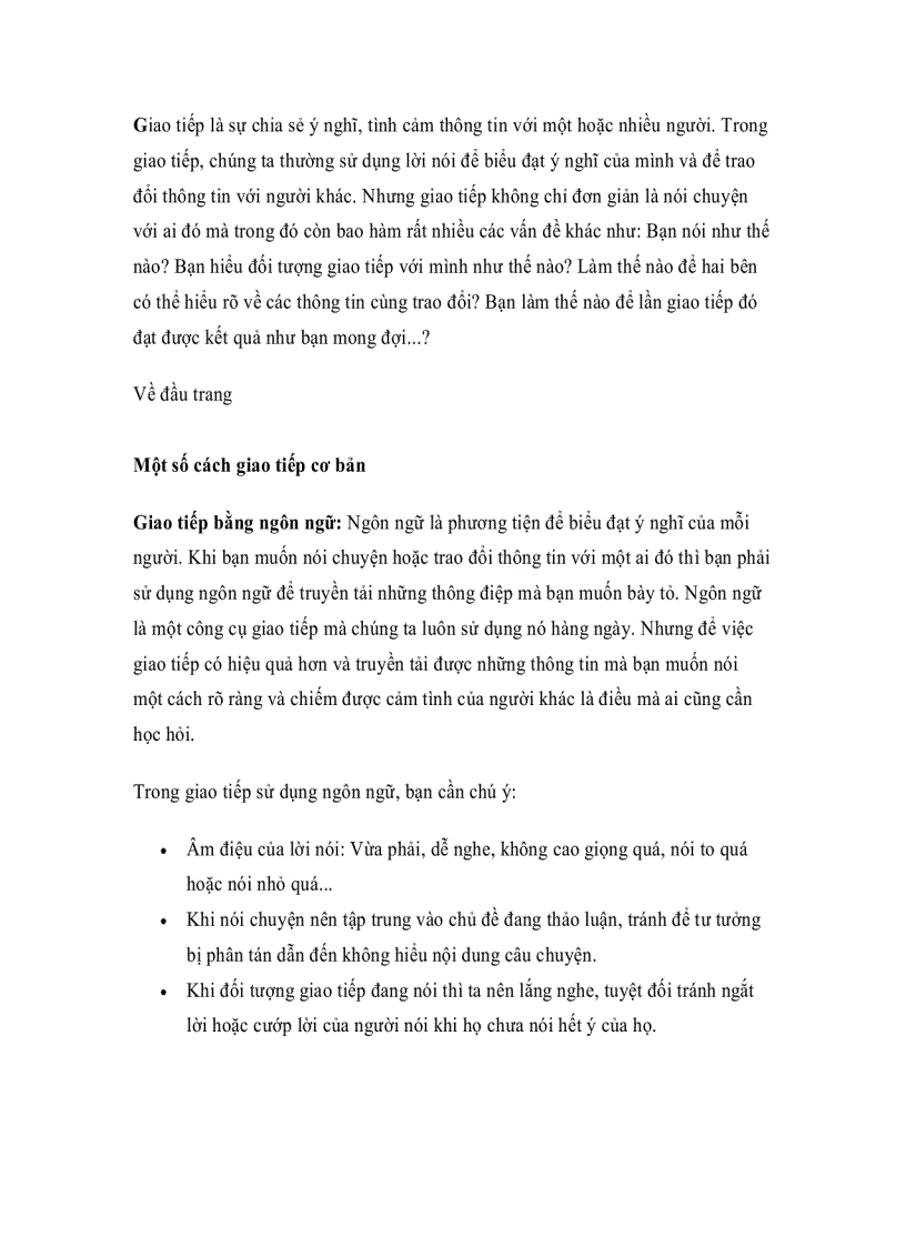 image for page Các kỹ năng cuộc sống kỹ năng giao tiếp