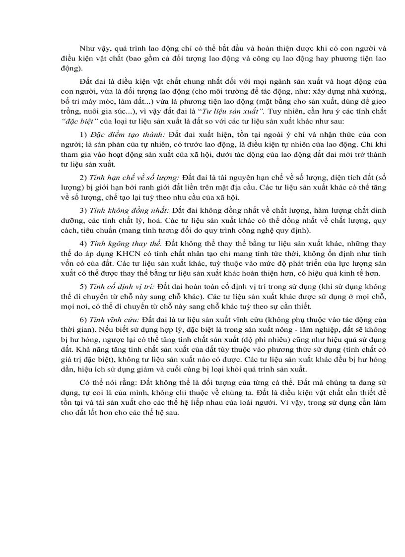 image for page Giáo trình Quy hoạch sử dụng đất đai của PGS TS Lương Văn Hinh