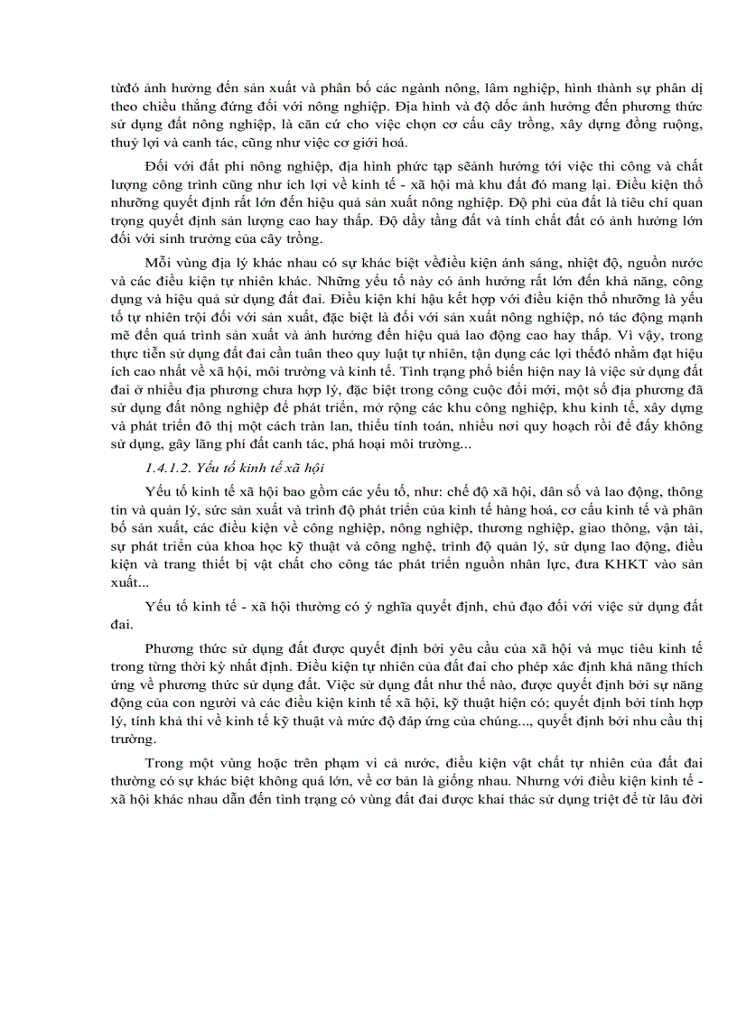 image for page Giáo trình Quy hoạch sử dụng đất đai của PGS TS Lương Văn Hinh