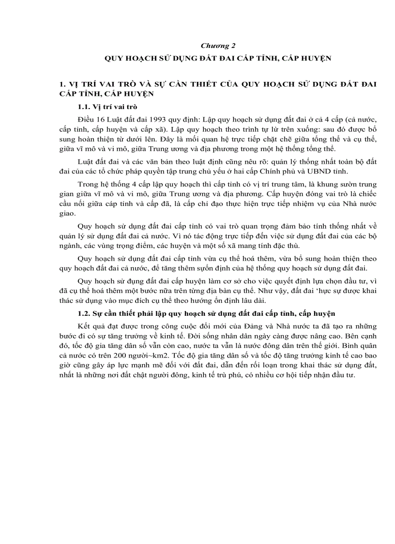 image for page Giáo trình Quy hoạch sử dụng đất đai của PGS TS Lương Văn Hinh