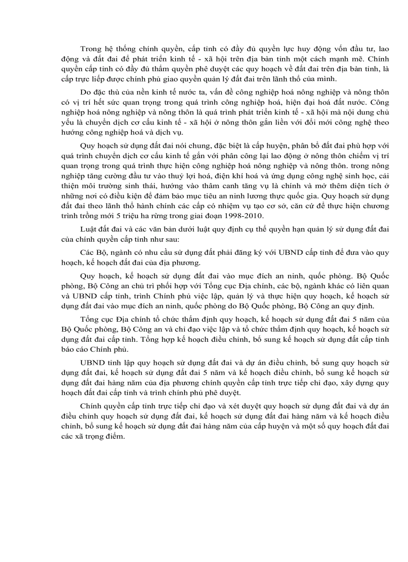 image for page Giáo trình Quy hoạch sử dụng đất đai của PGS TS Lương Văn Hinh