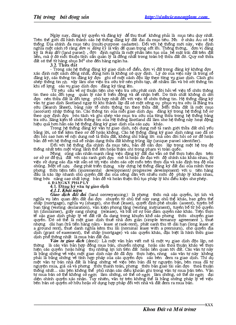 image for page Giáo trình thị trường bất động sản 1