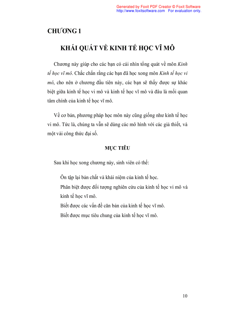 image for page Giáo trình Kinh tế vĩ mô 1