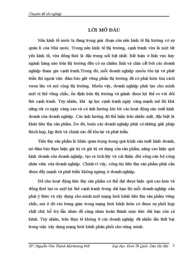 image for page Một số giải pháp Marketing nhằm hoàn thiện hiệu quả hoạt động của hệ thống kênh phân phối tại Công ty xi măng Hoàng Mai