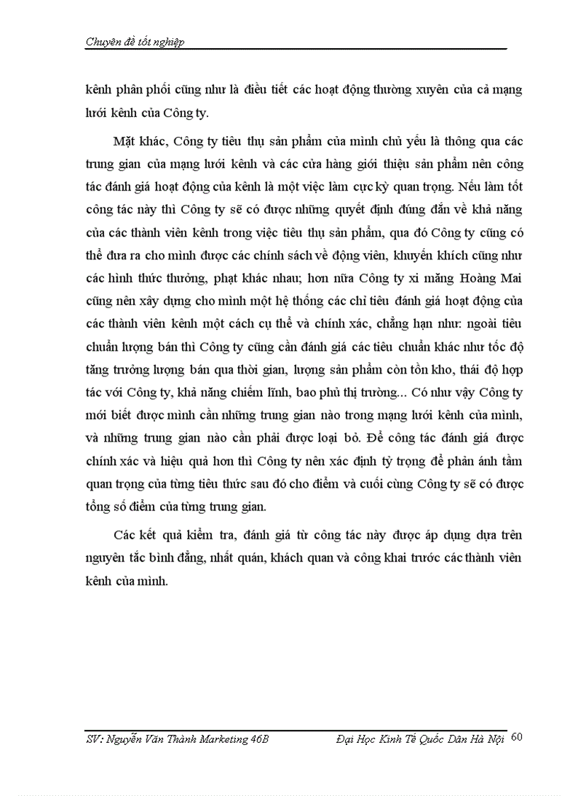 image for page Một số giải pháp Marketing nhằm hoàn thiện hiệu quả hoạt động của hệ thống kênh phân phối tại Công ty xi măng Hoàng Mai