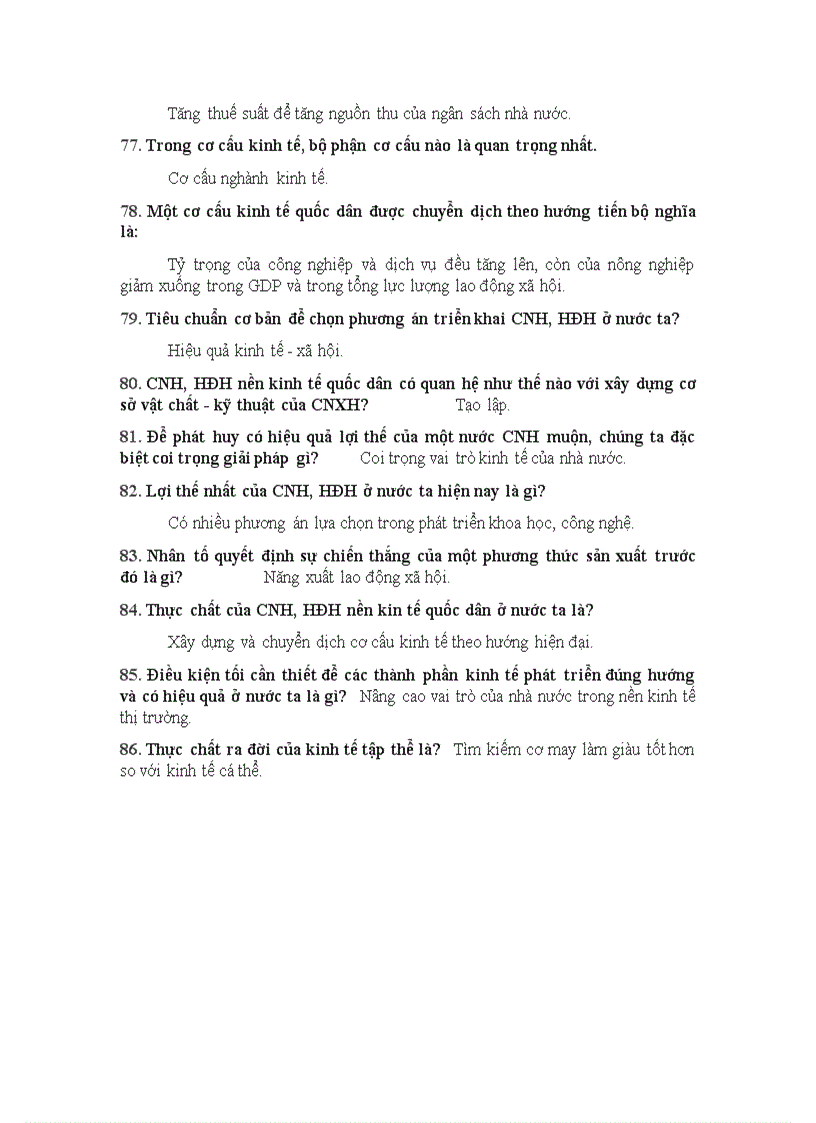 image for page 150 câu hỏi trắc nghiệm môn kinh tế chính trị