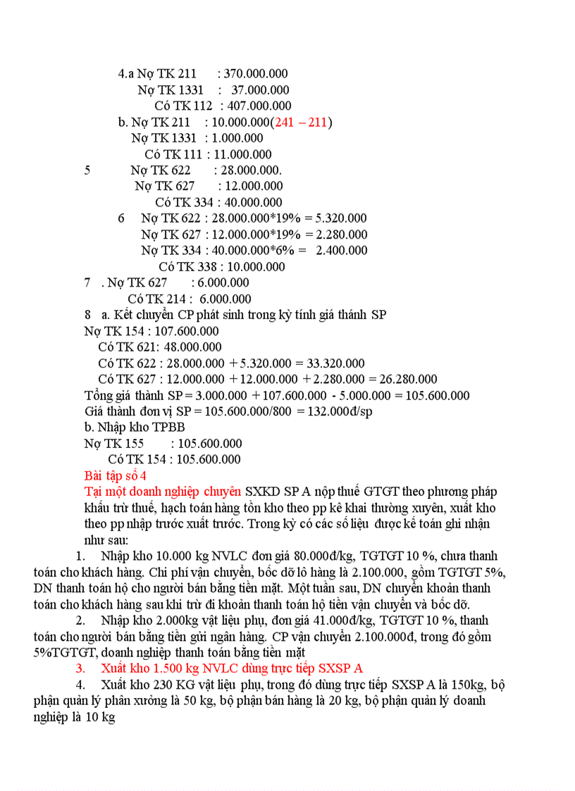 image for page Bài tập nguyên lý kế toán 4