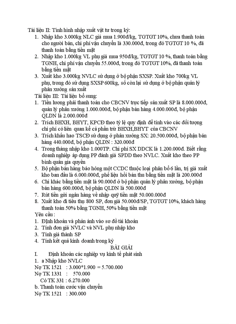 image for page Bài tập nguyên lý kế toán 4