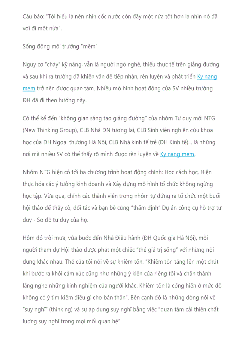 image for page Thời của kỹ năng mềm