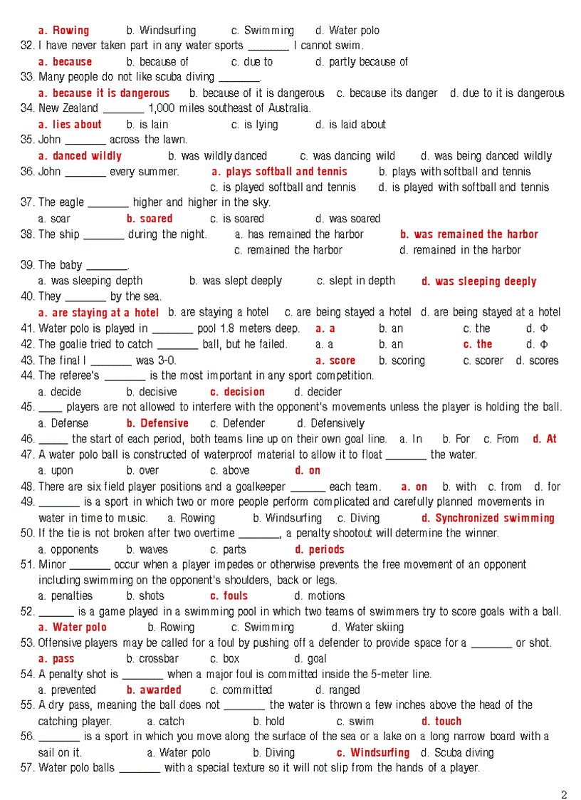 image for page Bài tập trắc nghiệm tiếng anh lớp 12 Unit 12