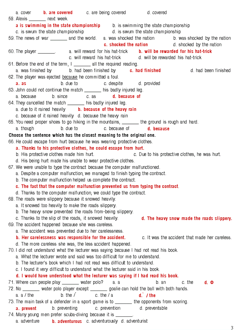 image for page Bài tập trắc nghiệm tiếng anh lớp 12 Unit 12